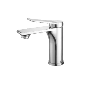 Sanipro Factory Supplier High-quality Bathroom Accessories Single Handle Brass Bathroom Basin Faucet Mixer Tap