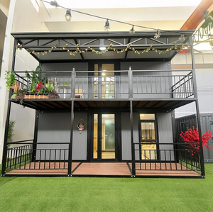 YONGZHU高級移動可能プレハブコンテナハウス40ft 30ft 20ft 2ストーリー小さな家折りたたみ可能ホテル用拡張可能なアパート - Product Image 1