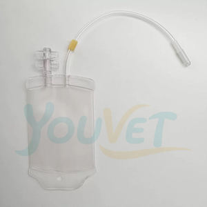 Fabrika fiyat tek kullanımlık hastane tek/çift/üçlü/dörtlü 500ml kan toplama torbası tek kan torbası - Product Image 5