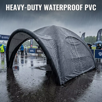 Tente gonflable publicitaire en PVC YTSF-D18 imperméable pour stand de salon professionnel, événements sportifs en plein air, auvent gonflable, gazebos