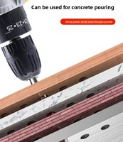 Kit combiné perceuse et visseuse à chocs sans fil 20V Max Brushless, 2 vitesses, outils de perçage professionnels robustes