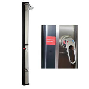 Kangrun 35L <span class=keywords><strong>avec</strong></span> lave-pieds <span class=keywords><strong>Douche</strong></span> <span class=keywords><strong>solaire</strong></span> extérieure chauffée au soleil Température réglable Piscine <span class=keywords><strong>Douche</strong></span> de jardin - Product Image 2