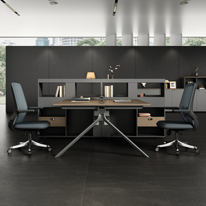 Compartiments de bureau de conception moderne meubles de postes de travail de cloison simple et durable - Product Image 5