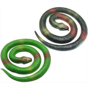 Giocattoli di serpente scherzo in gomma della foresta pluviale realistici lunghi 12-27 pollici - Product Image 1