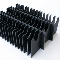 Inserts en plastique ondulé, séparateurs en plastique, panneaux de séparation en Corflute pour assiettes et verres à boire