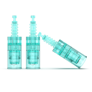 Cartuchos de microagujas verdes para <span class=keywords><strong>Dr</strong></span> <span class=keywords><strong>Pen</strong></span> A6S, originales, 11, 16, 24, 36 y 42 Pines, Nano-<span class=keywords><strong>S</strong></span>, de color verde, de la marca Ekai - Product Image 4