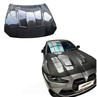 Capot moteur tout carbone CSL pour BMW G80 M3 & G82 M4 Kit carrosserie élégant pièces de carrosserie kit de conversion de carrosserie accessoires automobiles