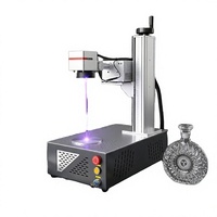 Machine de marquage laser UV de bureau 5W 10W, graveur laser UV portable pour gravure de logo, date, code de lot, gravure sur bouteille en plastique