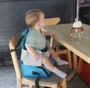 Siège <span class=keywords><strong>de</strong></span> sécurité rehausseur portable avec logo douanier <span class=keywords><strong>Chaise</strong></span> <span class=keywords><strong>de</strong></span> salle à manger Sac à langer momie pliable pour bébé enfants nouveau-nés Voyage d'allaitement - Product Image 2