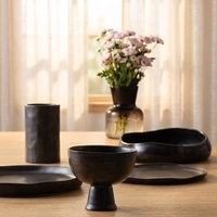 Vente flash - Service de vaisselle en céramique de style nordique, forme irrégulière, pour la maison et la restauration