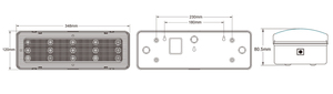 Chất Lượng Cao Có Thể Sạc Lại Pin LED Khẩn Cấp Exit Ánh Sáng Treo Tường Cho Các Tòa Nhà Văn Phòng Cháy An Toàn Đèn Thoát Dấu Hiệu Ánh Sáng - Product Image 4