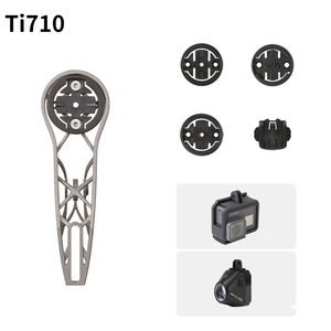 Soporte de ordenador de titanio impreso en 3D GUB, bicicleta de carreras de carretera para Garmin CATEYE <span class=keywords><strong>Bryton</strong></span> para linterna de cámara de ordenador Wahoo - Product Image 4
