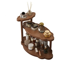 Estante de almacenamiento para la entrada, para uso doméstico, sala de estar, dormitorio, cosméticos, productos para el cuidado de la piel, lápices labiales, perfumes, y de varios niveles. - Product Image 5