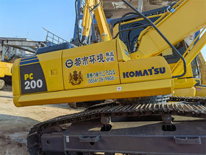 Excavadora Komatsu de serie PC200 PC300 usada, excavadora de orugas con componentes de núcleo de bomba de motor a la venta - Product Image 3