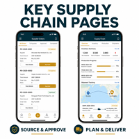 Desarrollo de Aplicaciones de Gestión de la Cadena de Suministro Personalizadas para IOS y Android con Gestión de Proveedores y Pedidos de Compra LionCreate