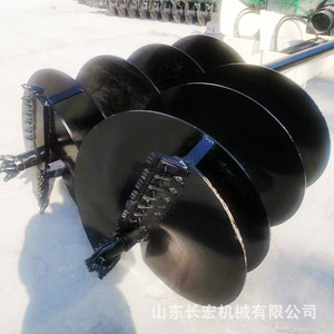 Shandong Changhong Machinery Earth <b>Auger</b> Large Diameter Long Spiral <b>Drill</b> For Excavator Modification - Product Image 1