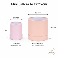 Boîte à fleurs en papier tube rond, logo personnalisé, emballage cadeau cylindrique OEM, directement de l'usine pour les fleuristes et les acheteurs en gros de produits artisanaux
