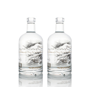 Bán Buôn 750Ml 700Ml 500Ml Chai Thủy Tinh Rỗng Với Stopper Vít Cap Cork Cho Gin <span class=keywords><strong>Vodka</strong></span> Whiskey Chai - Product Image 5