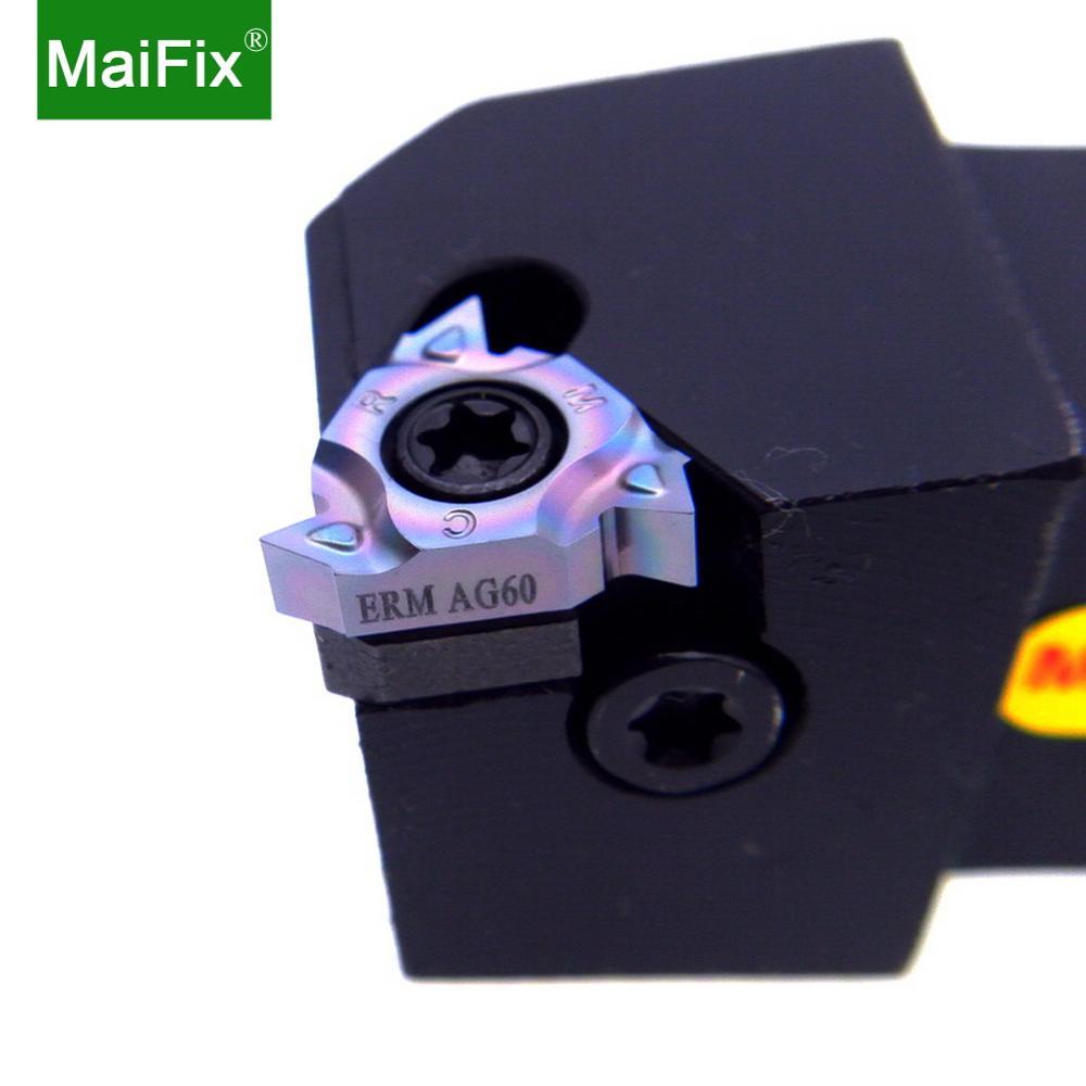 Maifix SER3232P16 карбидный резак 22ER резьбовые Токарные Вставки CNC токарный станок держатель инструмента для внешней резьбы