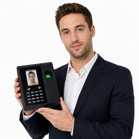 Terminal de contrôle d'accès et de présence par reconnaissance faciale et empreintes digitales, basé sur le web, avec vision nocturne, réinitialisation, logo personnalisé et SDK gratuit