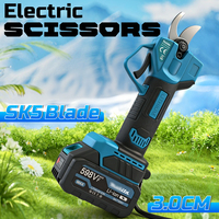 Mamidw Oplaadbare Elektrische Takkenknipper SK5 Blade 30mm Max. Snijgrootte voor Tuinonderhoud, voor 18v Accu