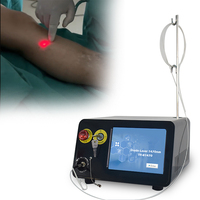 Appareil de traitement chirurgical EVLT au laser diode 1470 nm pour les varices / Machine d'élimination des vaisseaux sanguins pour les varicosités