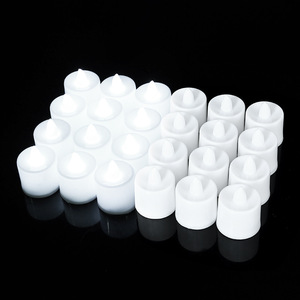 Lampe à bougie électronique <span class=keywords><strong>LED</strong></span> romantique, décoration créative en plastique, flamme 3D, écologique, pour Noël, anniversaires - Product Image 6