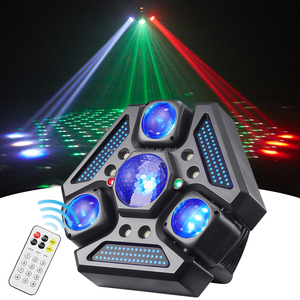 Luz Móvil de Cabeza LED Profesional de 150W, Bola Mágica 4 en 1 RGBW, Efectos de Escenario para Equipos de DJ y Actuaciones - Product Image 1