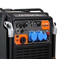 KN12000IE Tragbarer 3KW 5KW Benzin/LPG Dual-Fuel Generator mit Variabler Frequenz 230V für Haushalt und Outdoor, Mini Leiser Generator