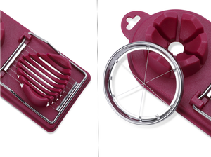 2 Trong 1 Thép Không Gỉ Cắt Dây Đa Mục Đích Trứng Đánh Lúc Lắc Trứng <span class=keywords><strong>Slicer</strong></span> - Product Image 5