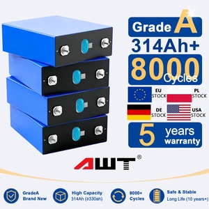 Batteria agli ioni di litio LiFePO4 <span class=keywords><strong>AWT</strong></span> 3.2V 314Ah EVEMB31 PL Stock 50Ah 100Ah 105Ah 150Ah 200Ah 306Ah 280Ah con 8000 cicli di vita - Product Image 1