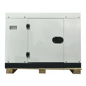 เครื่องกำเนิดไฟฟ้าแบบเงียบ YHS 10kva 5Kw 6000 วัตต์ พร้อมล้อเลื่อน 195 F สตาร์ท 50Hz ความถี่กระแสไฟฟ้า รุ่น YHS-DG-R10000 แบบเงียบ ทำงานได้ดี - Product Image 3
