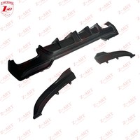 Diffuseur arrière en Fiber de carbone sèche G22 Z-ART pour BMW G22 lèvre arrière en Fiber de carbone sèche pour tous les nouveaux 4 coupés 2020 +
