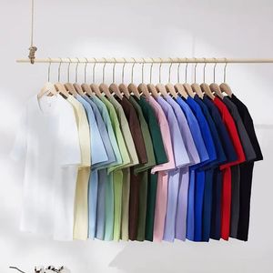 T-shirts vierges en coton 100% tissé, vente en gros, logo personnalisé imprimé, événements, pour hommes, couleur unie noir et blanc - Product Image 1