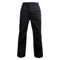 Uniforme tactique uniforme de haute qualité durable de couleur noire Roewe