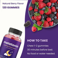 WELLBODY OEM/ODM – Gummies à la mélatonine en marque blanche, aide naturelle au sommeil, supplément vitaminique pour le sommeil, fabrication en usine