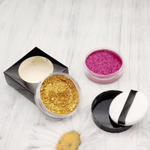 <span class=keywords><strong>Iluminador</strong></span> metálico resistente al agua, <span class=keywords><strong>iluminador</strong></span> metálico de alto pigmento, polvo <span class=keywords><strong>suelto</strong></span> a base de minerales para maquillaje facial - Product Image 3
