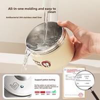 2025 Boîte à lunch pour employés de bureau isolée sous vide ultra-longue Artefact de repas de 24 heures avec bol à soupe multicouche