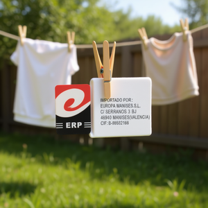 Piccoli mollette per bucato ERP Natural Color per uso domestico - Product Image 2