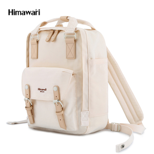 กระเป๋าเป้สะพายหลังสำหรับใส่แล็ปท็อปขนาด 14 นิ้ว รุ่น <span class=keywords><strong>Himawari</strong></span> 2023 188L รุ่นใหม่ล่าสุด ทำจากไนลอนกันน้ำ สีครีม สำหรับผู้หญิง - Product Image 1