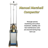 Machine d'essai Marshall pour asphalte, compacteur d'impact Marshall manuel pour asphalte