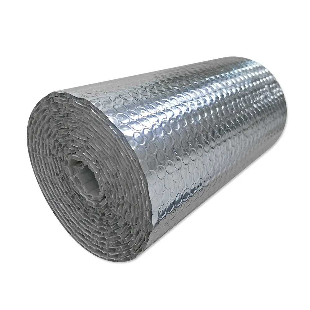 Commercial Grade Crawl Space Insulation Single Bubble Foil Radiant Barrier Attic Insulation Supplier for Greenhouses