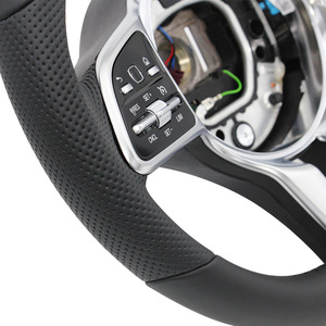 <span class=keywords><strong>Volant</strong></span> en cuir véritable zc-801-p7-f pour Mercedes-Benz <span class=keywords><strong>A</strong></span> <span class=keywords><strong>180</strong></span> <span class=keywords><strong>CDI</strong></span> [176.000] 2012-2013 - Product Image 5