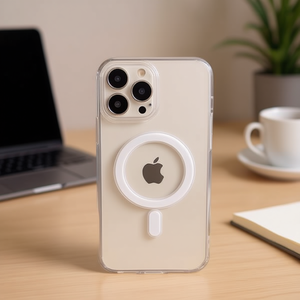 Funda Transparente Magnética con Protección Anticaídas para iPhone 13 Pro Max - Product Image 2