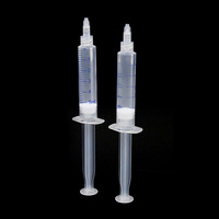Gel blanchissant pour les dents sans eau, nouvelle technologie, efficace, double blanchiment, formule n°1, usage domestique, taille 5 ml, 6% HP + PVP, seringue
