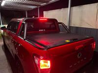 Couvercle de couvercle de tonneau sur mesure pour SsangYong Musso Pickup couvercle de volet roulant en aluminium couverture de lit étanche