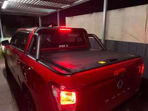 Tapa de cubierta Tonneau a medida para camioneta <span class=keywords><strong>SsangYong</strong></span> Musso, cubierta de persiana enrollable de aluminio, cubierta de cama impermeable - Product Image 3