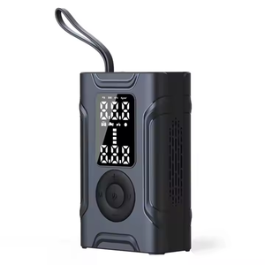 Compresseur d'air portable bon marché pour pneus de <span class=keywords><strong>voiture</strong></span> <span class=keywords><strong>Gonfleur</strong></span> de pneus numérique avec lumière LED pour voitures, vélos, motos et ballons de basket - Product Image 1