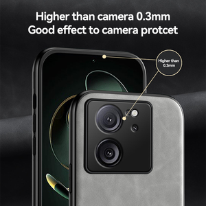 Étui en cuir de luxe pour <span class=keywords><strong>Xiaomi</strong></span> 13T 13T PRO <span class=keywords><strong>13LITE</strong></span>, coque mate, support magnétique pour voiture, protection en silicone, étui de téléphone pour K60 Ultra - Product Image 5