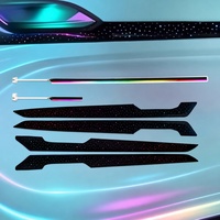 Éclairage d'ambiance pour voiture, bande lumineuse d'ambiance pour voiture 64 couleurs, éclairage d'ambiance LED pour voiture Starlight Galaxy pour VW Golf 8 2021-2025